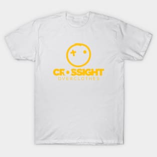 Crossight Overclothes Logo - Yellow Orange T-Shirt